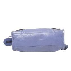 Pre Owned Balenciaga Glycine Leather Mini Classic City Bag