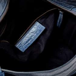 Pre Owned  Balenciaga Ocean Leather RH Flat Messenger Bag