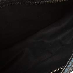 Pre Owned Balenciaga Black Graffiti Leather Mini RH Classic City Bag