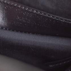 Pre Owned Balenciaga Black/Peach Leather and Python Padlock All Afternoon Tote