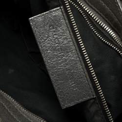 Pre Owned Balenciaga Grey Leather RH City Tote