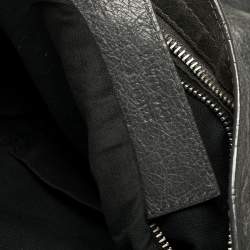 Pre Owned Balenciaga Grey Leather RH City Tote