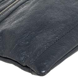 Pre Owned حقيبة كلتش بالنسياغا كلاسيك كليب إم أرينا جلد رصاصي