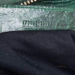 Pre Owned Balenciaga Pommier Lambskin Leather GGH Work Tote