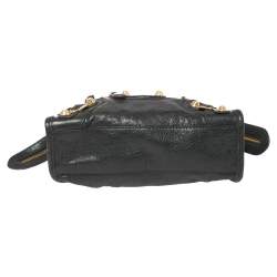 Pre Owned Balenciaga  Anthracite Leather Mini Classic City Bag