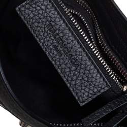 Pre Owned Balenciaga Black Leather Mini Classic City Tote