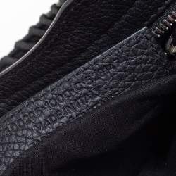 Pre Owned Balenciaga Black Leather Mini Classic City Tote