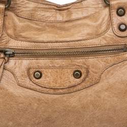 Pre Owned Balenciaga Caramel Chevre Leather BH City Bag 