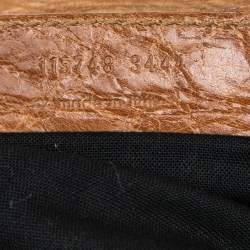 Pre Owned Balenciaga Caramel Chevre Leather BH City Bag 