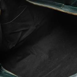 Pre Owned Balenciaga Green Leather Giant 12 GH Velo Tote