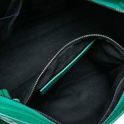Pre Owned Balenciaga Green Leather Small Classic City Bag