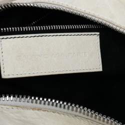 Pre Owned Balenciaga Cream Leather GSH Brief Tote