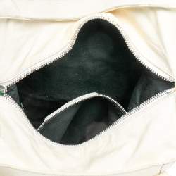 Pre Owned Balenciaga Cream Leather GSH Brief Tote