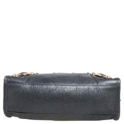 Pre Owned Balenciaga Grey Leather RGH Mini Classic City Bag