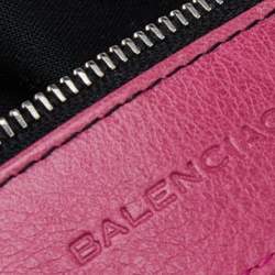 Pre Owned Balenciaga Cyclamen Leather GSH Part Time Tote