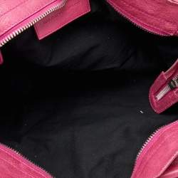 Pre Owned Balenciaga Cyclamen Leather GSH Part Time Tote