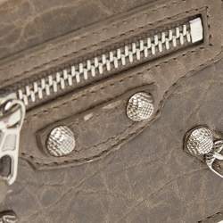 مملوكة مسبقًا Balenciaga Galet Leather City Bifold Wallet