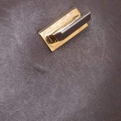 Pre Owned حقيبة بالنسياغا لو دي كارتابل جلد بني بيد علوية