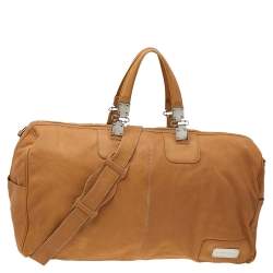 Balenciaga Sand Beige Leather Linea Metallica Bag