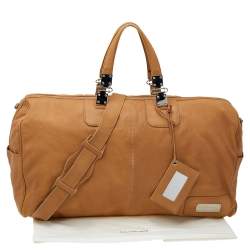 Balenciaga Sand Beige Leather Linea Metallica Bag