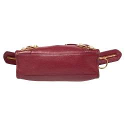 Pre Owned Balenciaga Cassis Leather Mini Classic City Bag