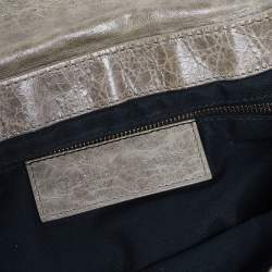 Balenciaga Dolma Leather RGH Folk Messenger Bag