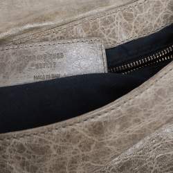 Balenciaga Dolma Leather RGH Folk Messenger Bag