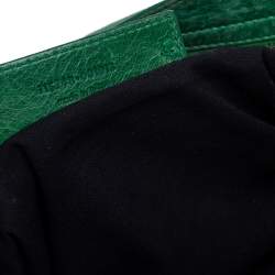 Pre Owned حقيبة يد توتس بالنسياغا RH سيتي جلد أخضر