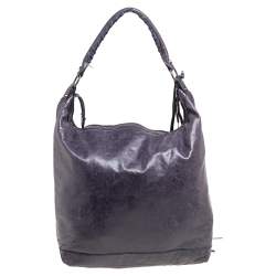 Pre Owned Balenciaga Jacinthe Lambskin Leather Giant 12 Day Bag