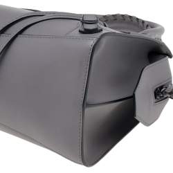 Pre Owned Balenciaga Grey Leather Small Neo Classic Tote