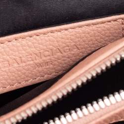 مملوكة مسبقًا Balenciaga Beige Leather Le Dix Top Handle bag