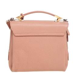مملوكة مسبقًا Balenciaga Beige Leather Le Dix Top Handle bag