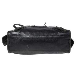 Pre Owned  Balenciaga Black Leather Mini Classic City Bag