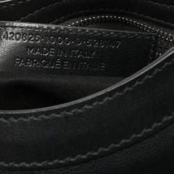 Pre Owned Balenciaga Black Leather Mini Amp Plate Silver Classic City Bag