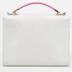 Pre Owned  حقيبة بالنسياغا لو ديكس كارتيبل جلد ثعبان وجلد متعدد الألوان  بيد علوية 