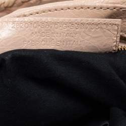 مملوكة مسبقًا Balenciaga Dusty Pink Leather RGH Classic Velo Tote