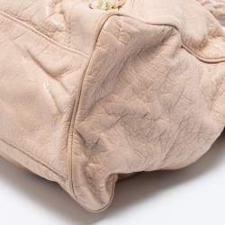 مملوكة مسبقًا Balenciaga Dusty Pink Leather RGH Classic Velo Tote