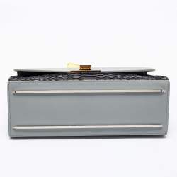 مملوكة مسبقًا Balenciaga Tri Color Leather and Python Le Dix Cartable Top Handle Bag