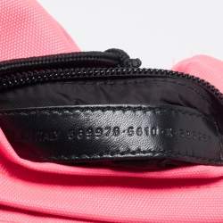 Balenciaga Neon Pink Nylon Everyday Belt Bag