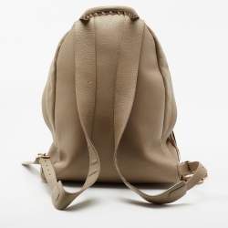 Pre Owned Balenciaga Beige Leather Classic Backpack