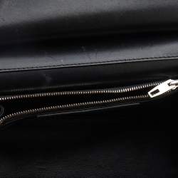 Pre Owned حقيبة بالنسياغا لو ديكس كارتيبل جلد سوداء بيد علوية