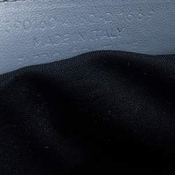 مملوكة مسبقًا حقيبة با لنسياغا ميني كلاسيك جلد رصاصي أردوازي حواف ميتاليك