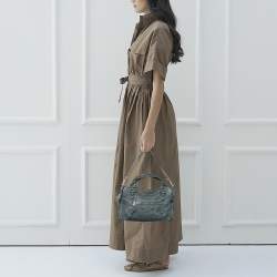 Pre Owned Balenciaga Evergreen Leather Giant Brogues Hardware Classic City Tote