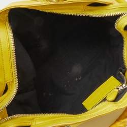 Pre Owned Balenciaga Jaune Fluo Leather Giant 21 Classic City Tote