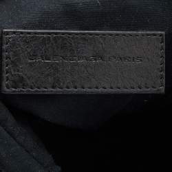 Pre Owned Balenciaga Black Leather Belt Bag