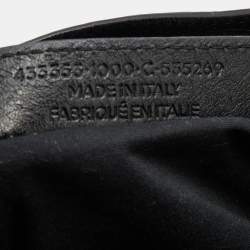 Pre Owned Balenciaga Black Leather Giant 12 Hardware Classic City Tote