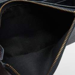 Pre Owned Balenciaga Blue Leather Classic Hardware Money Wallet