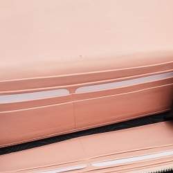 مملوكة مسبقًا Balenciaga Peach Leather Classic Continental Wallet