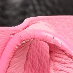 Pre Owned Balenciaga Pink Leather XXS Everyday Tote