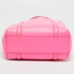 Pre Owned Balenciaga Pink Leather XXS Everyday Tote